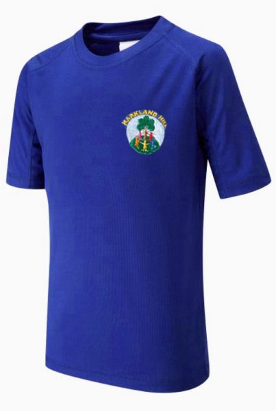 Markland Hill School PE T-Shirt Boys / Girls With Logo