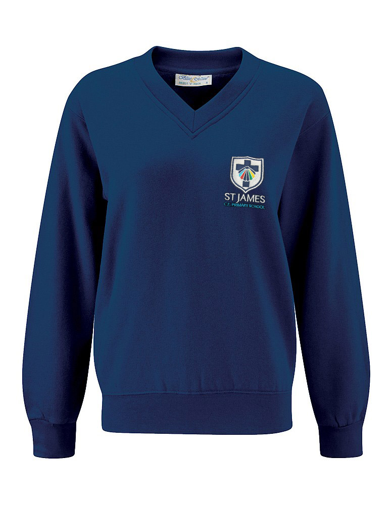 St James Primary School Logo Sweatshirt -0