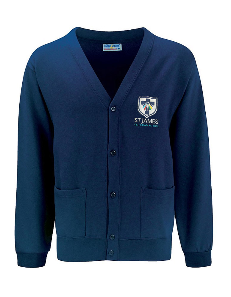 St James Primary School Logo Cardigan