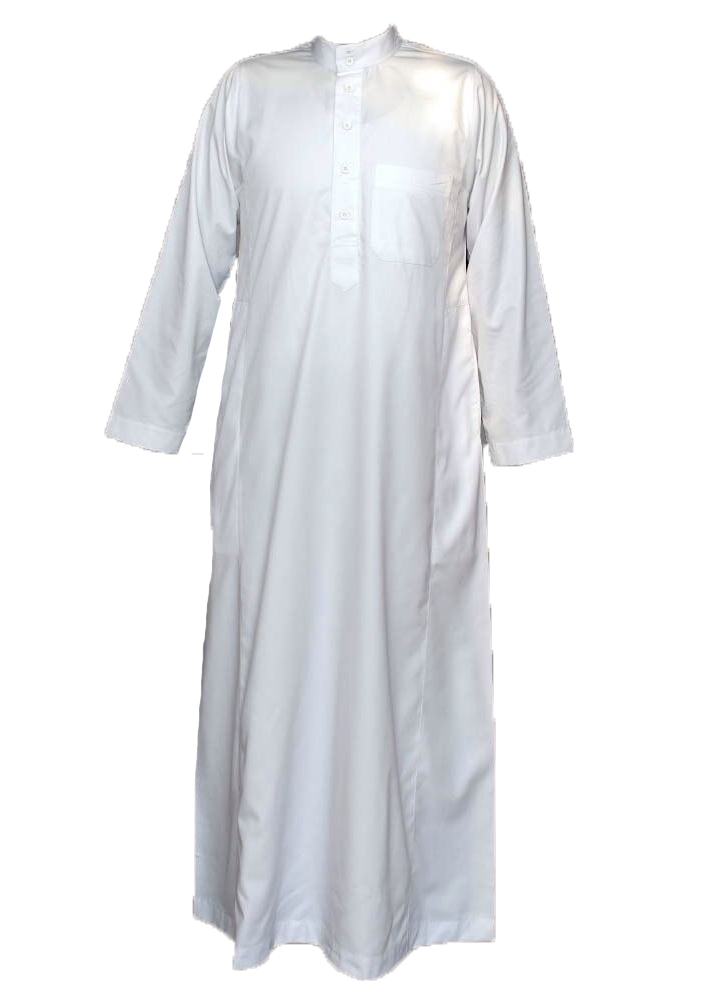 Eden Boys' White School Jubbah -0