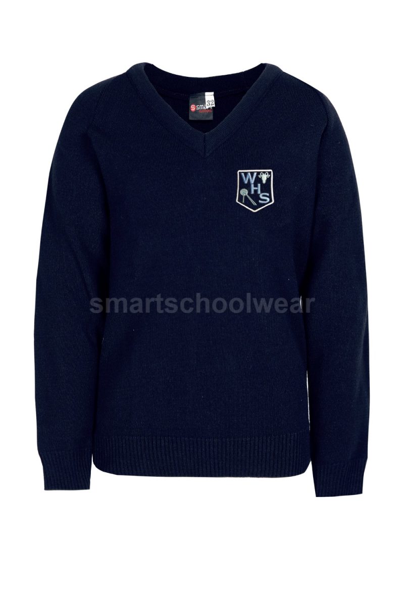 Westhoughton High Boys & Girls Cotton/Acrylic Jumper With Logo