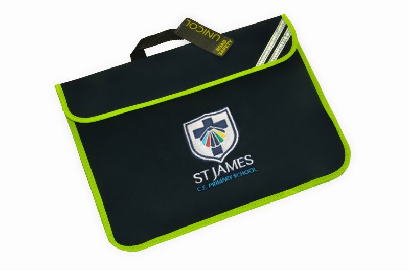 St James Primary School Logo Book Bag