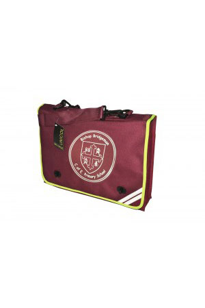 Bishop Bridgeman Book Bag With Shoulder Strap & Logo -0