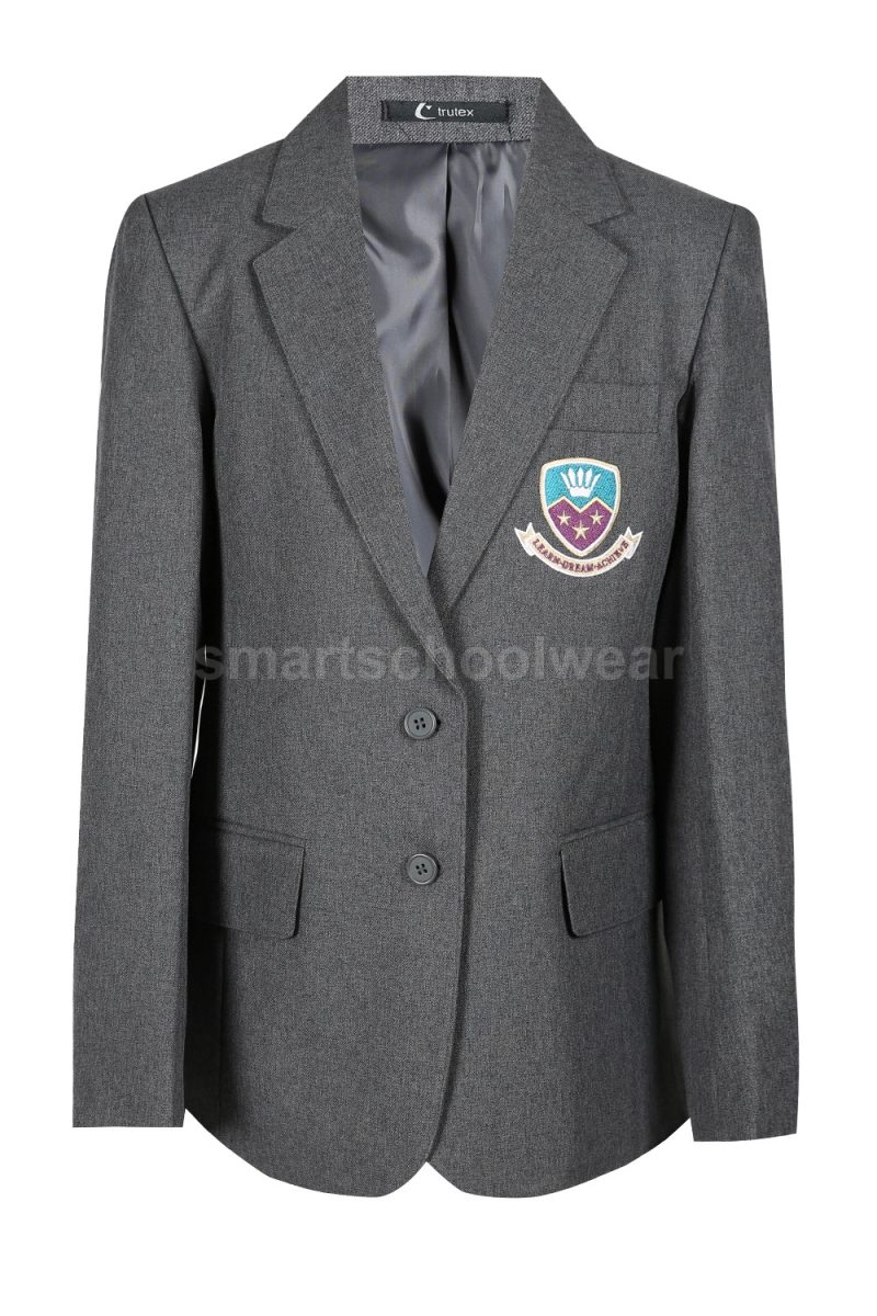 Sharples Girls' Blazer With Logo-0