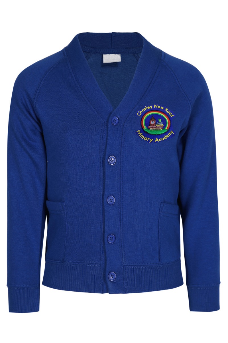 Chorley New Road Primary Cardigan With Logo