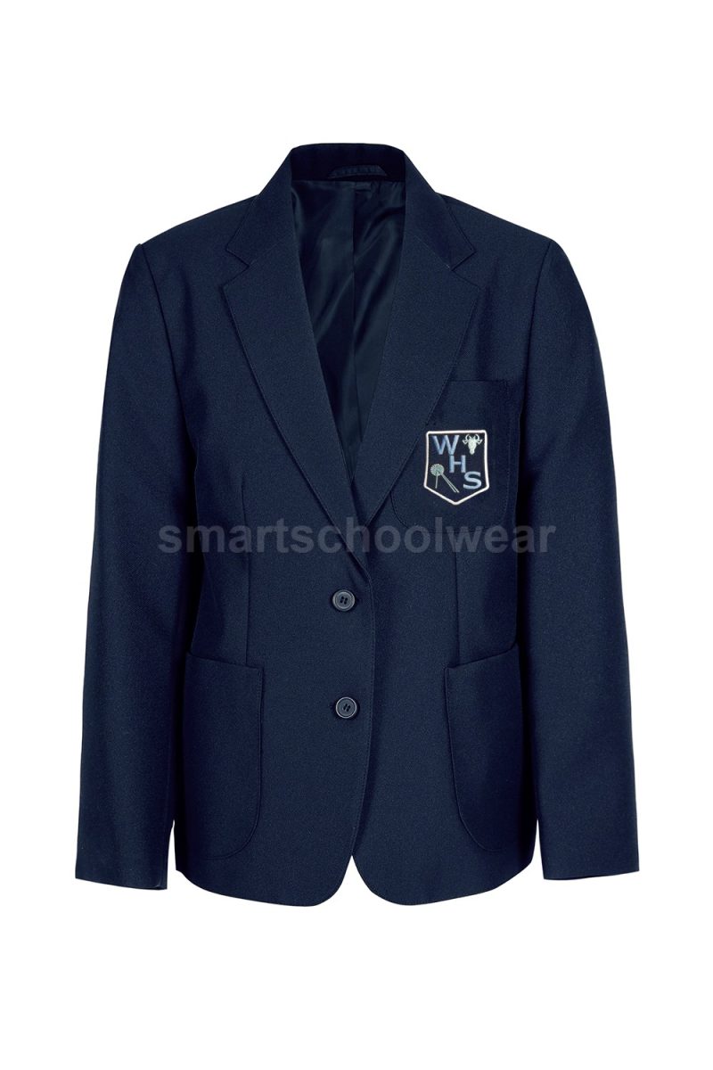 Westhoughton High Girls Blazer With Logo-0