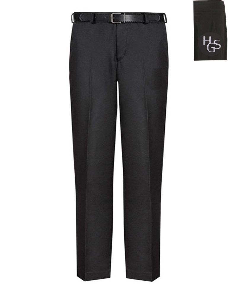 Boys Harper Green Sturdy Fit Trouser-0