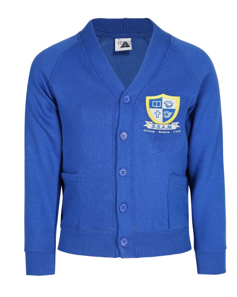 St Stephens School Logo Cardigan