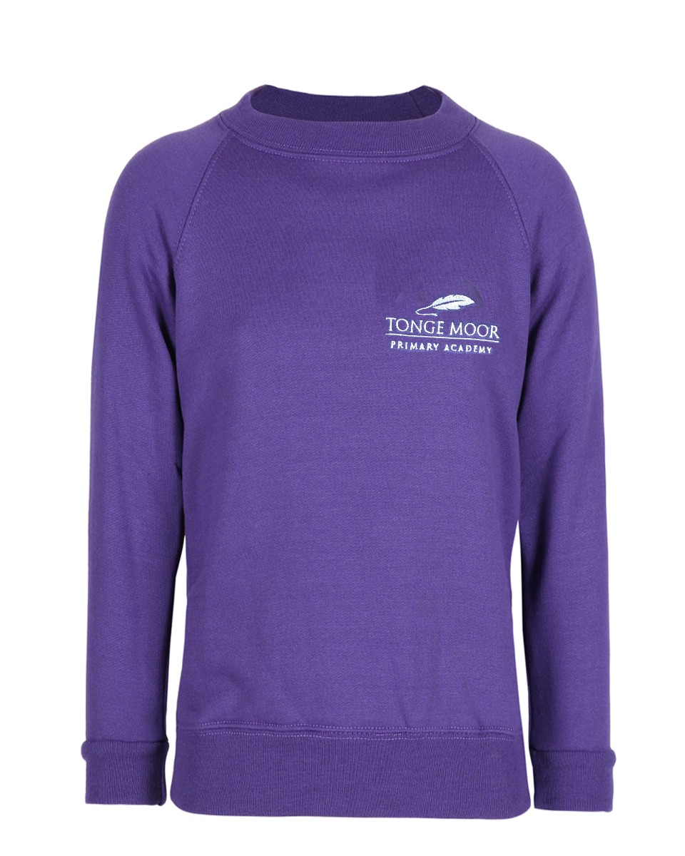 Tonge Moor Primary School Sweatshirt With Logo