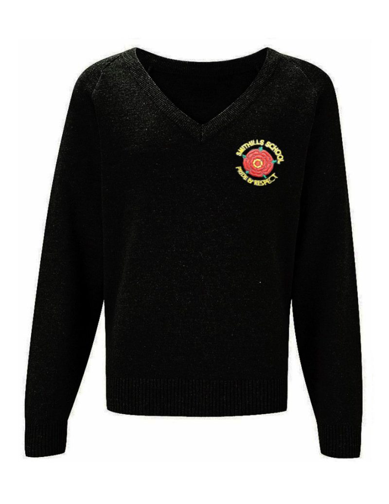 Smithills Black Jumper For Years 10 & 11