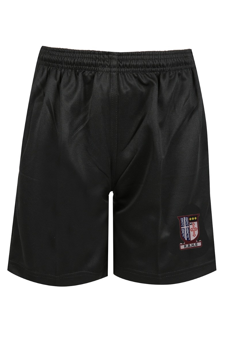Rivington & Blackrod Black Football Shorts