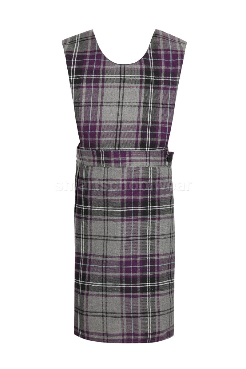Glenboig School Girls Tartan Pinafore -0
