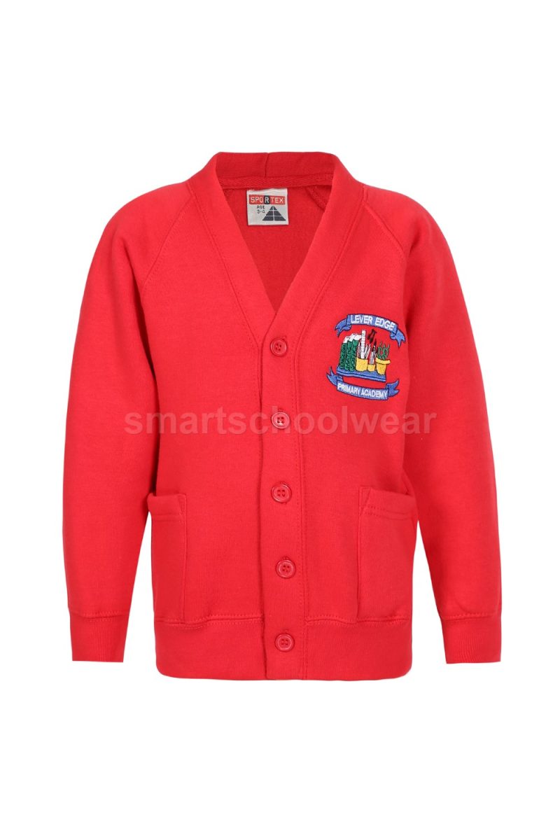 Lever Edge Logo Cardigan-0