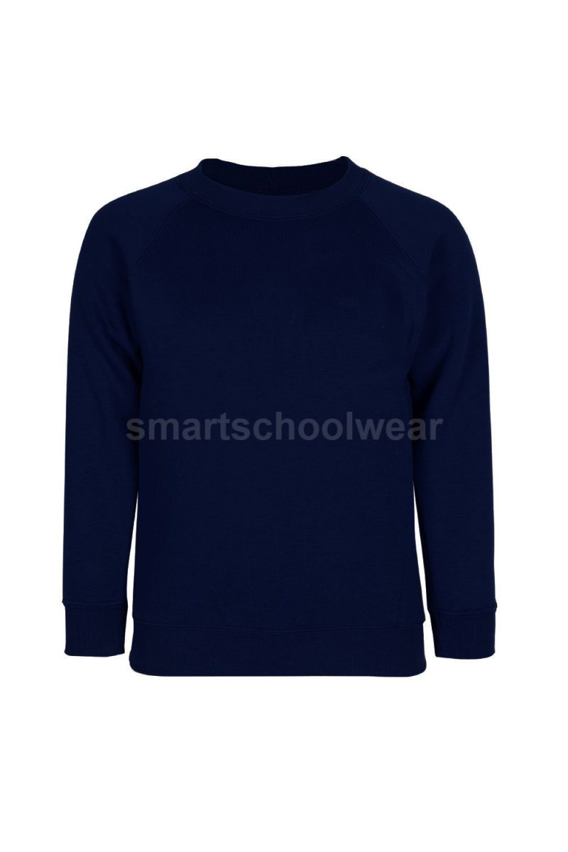 Primary School Plain Navy Sweatshirt-0