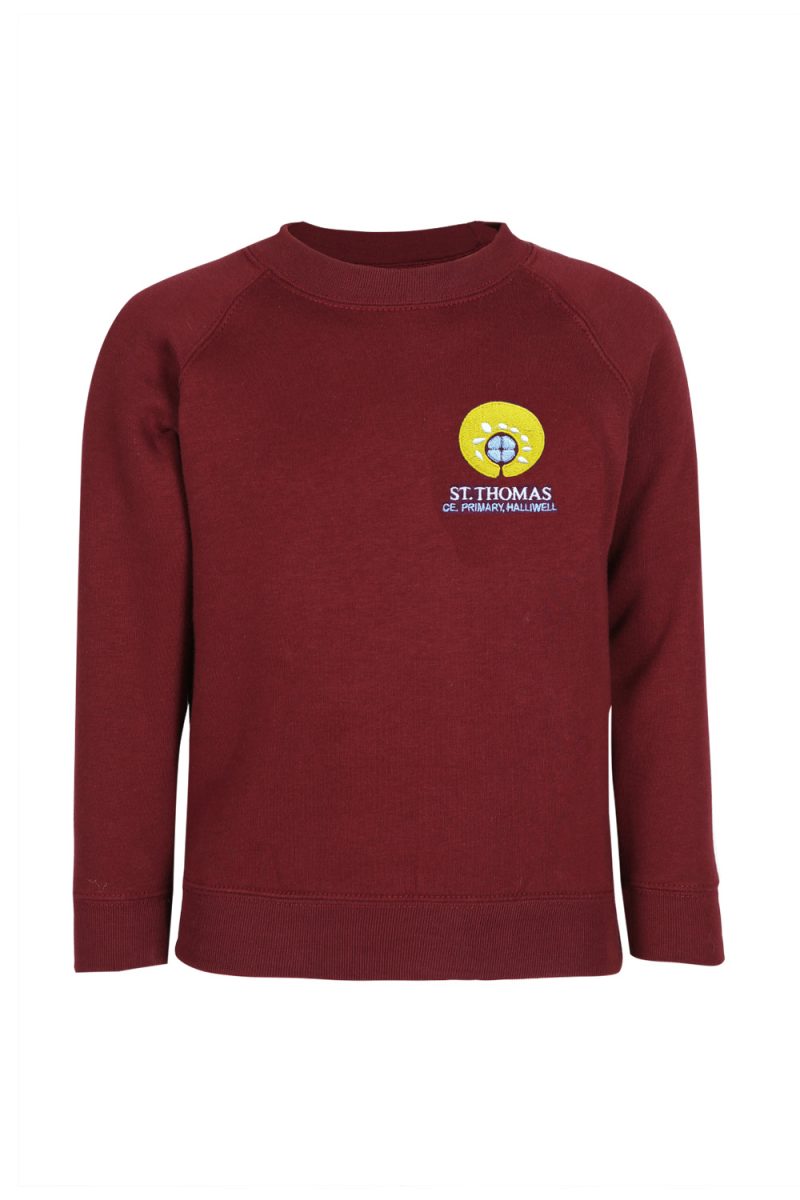 St Thomas' CE School Sweashirt With Logo