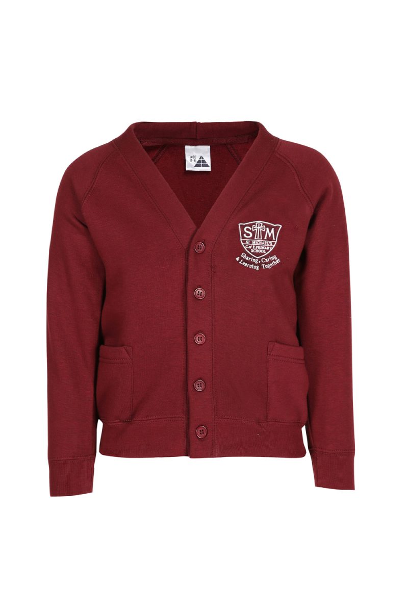 St Michaels School Logo Cardigan