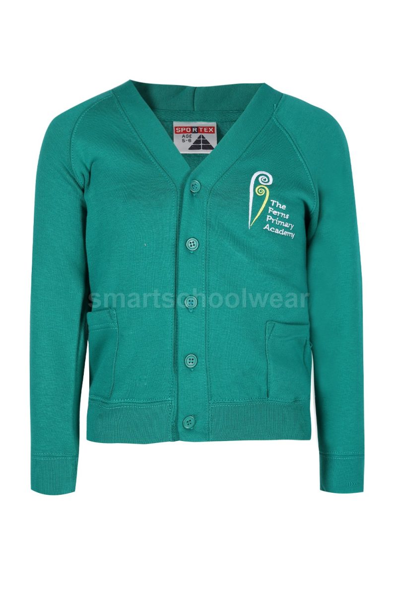 Ferns Academy Cardigan with Logo-0