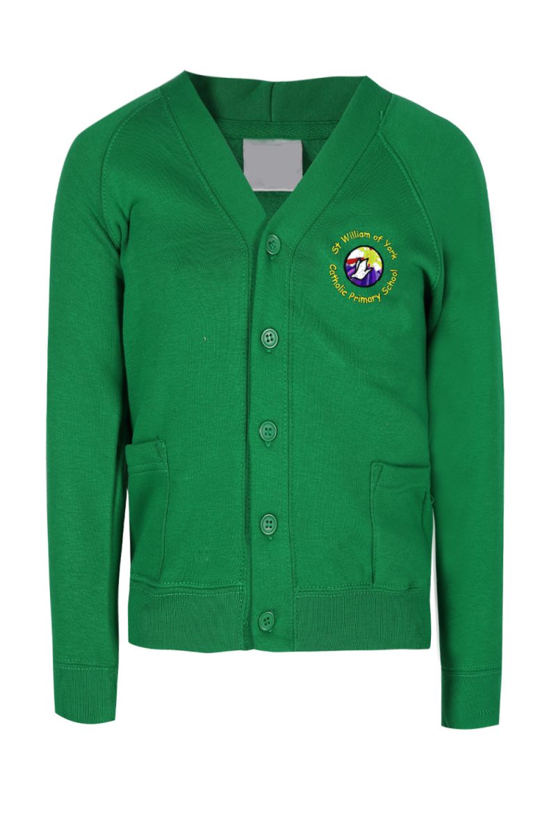 St William Of York Logo Cardigan