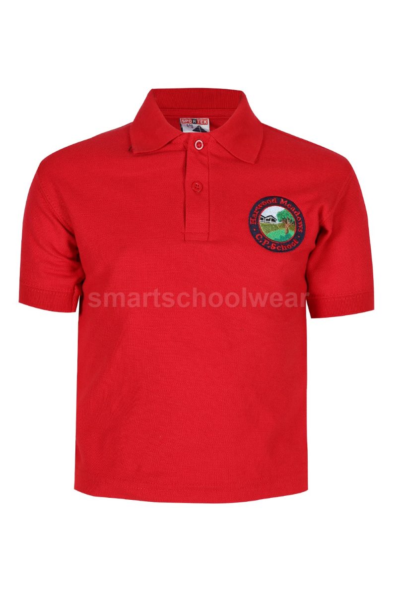 Harwood Meadows Polo Shirt With Logo -0