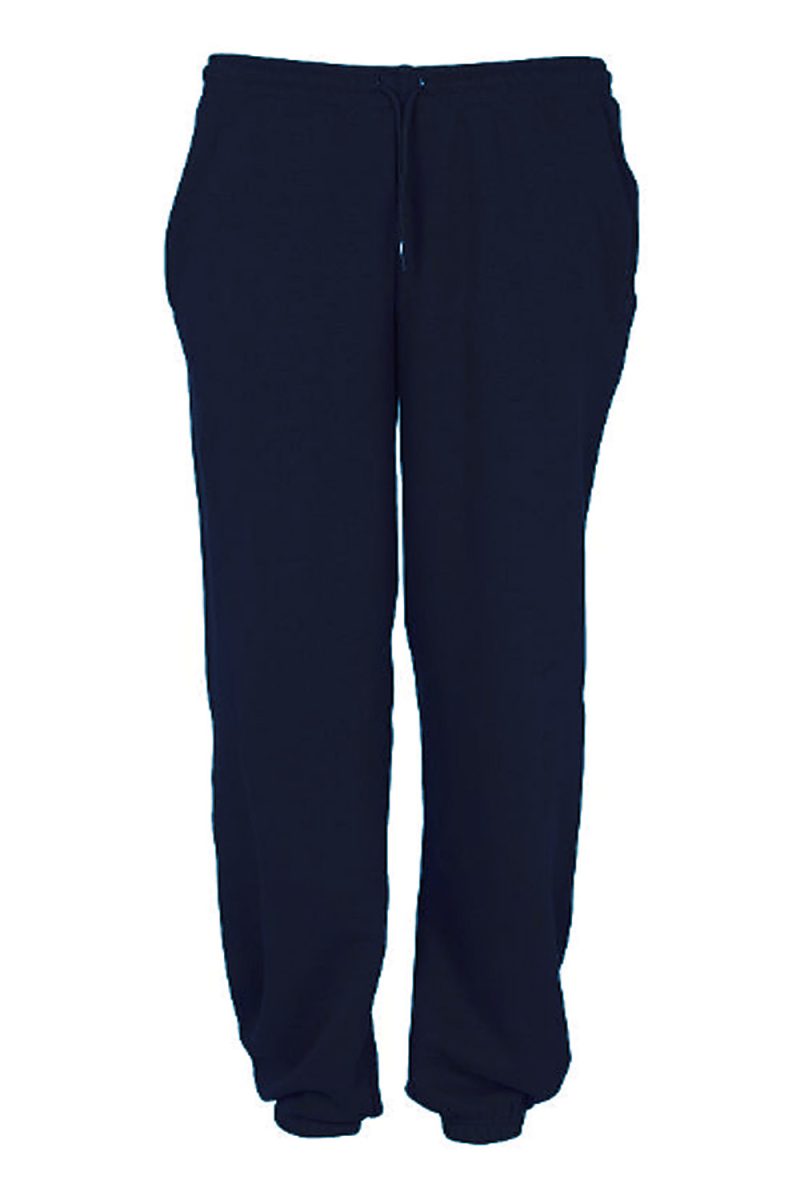 PE Navy Fleece Jog bottom