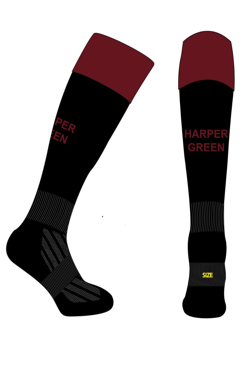 Harper Green Football Socks