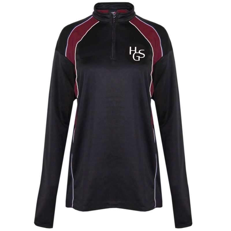 Harper Green PE 1/4 Zip Top