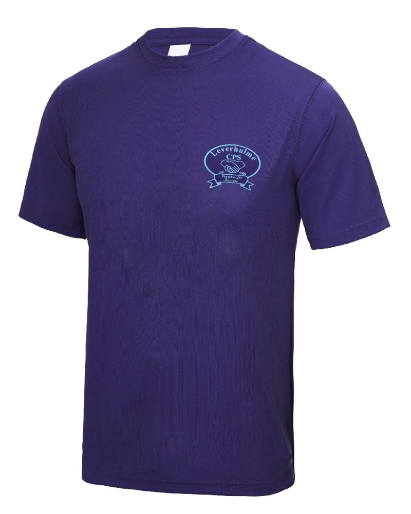 Leverhulme Primary School Logo PE Polyester T Shirt-0