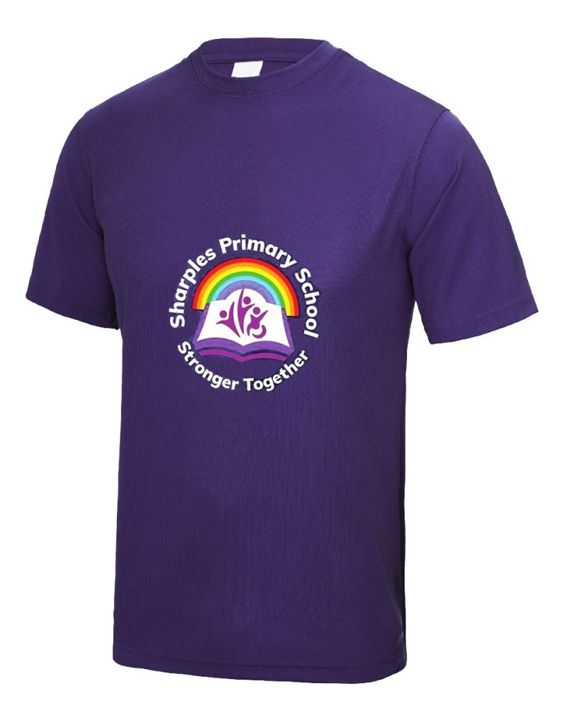 Sharples Primary School PE T-Shirt With Logo