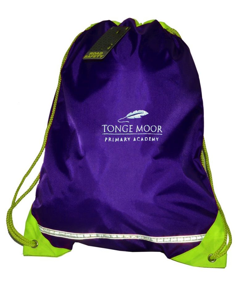 Tonge Moor PE Bag With Logo-0
