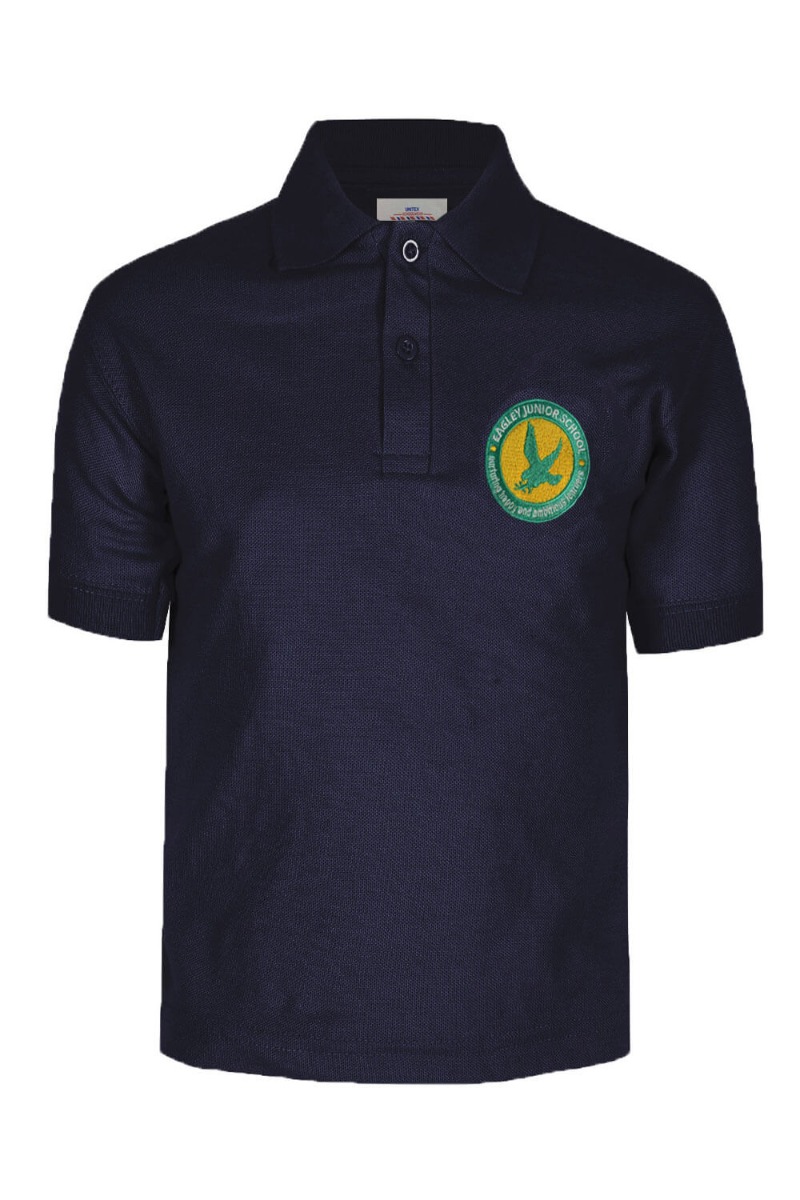 Eagley Junior School Polo Shirt Navy