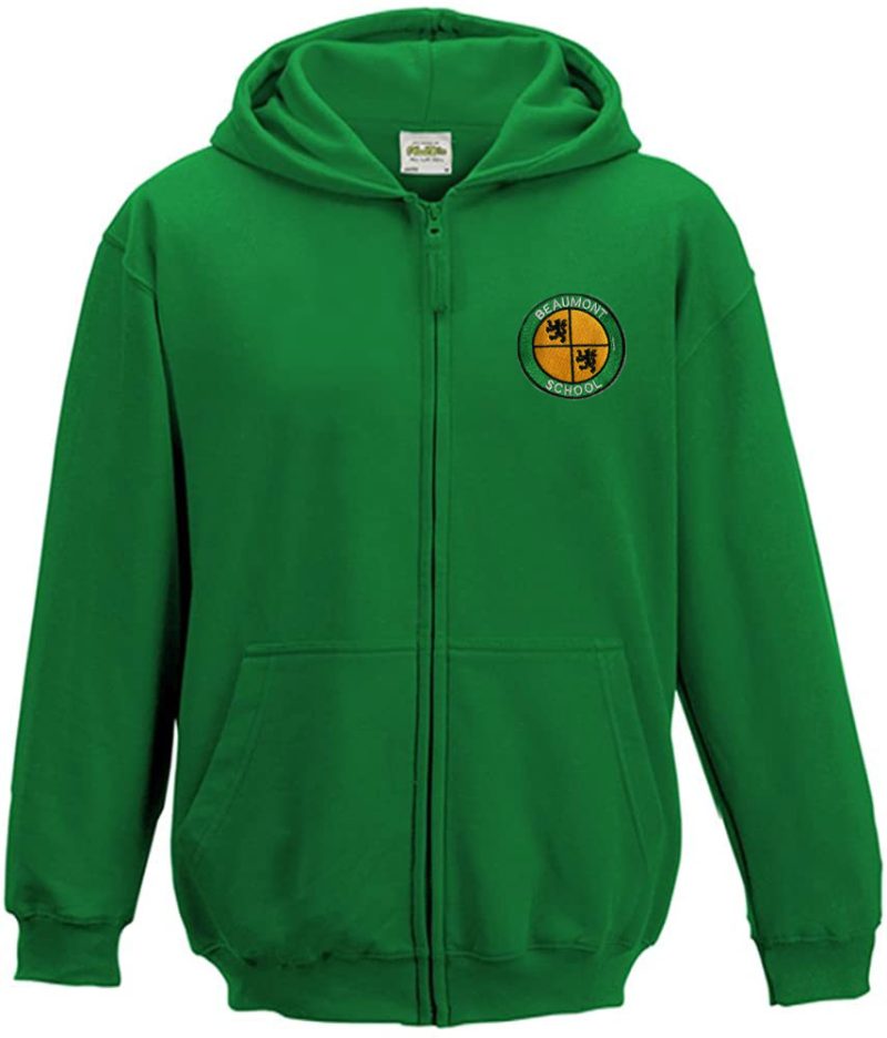 Beaumont Primary PE Zip Hoody