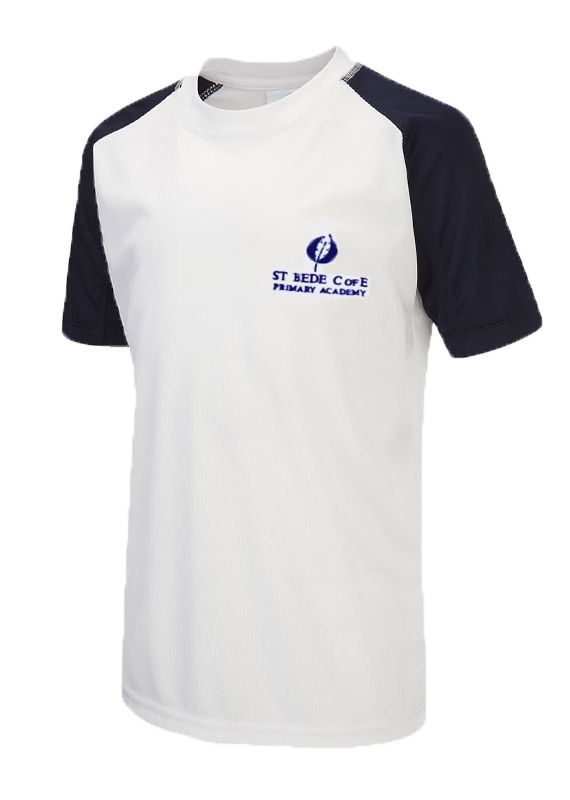 St Bede Academy PE T-Shirt with Logo-0