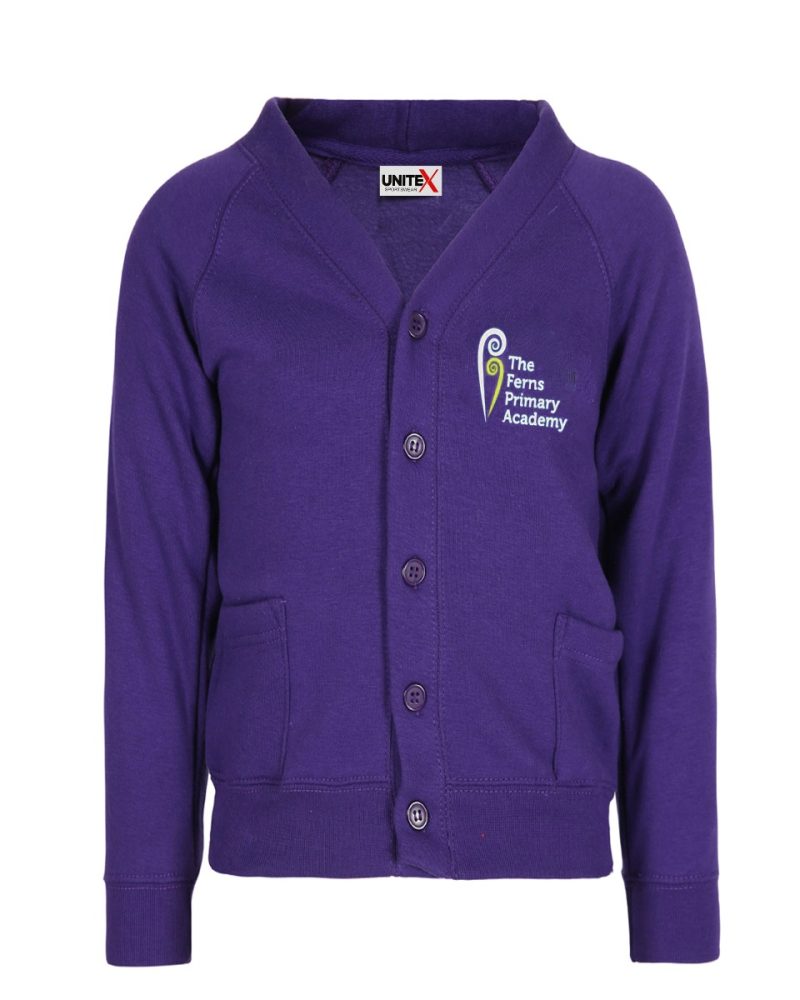 Ferns Academy Year 6 Cardigan with Logo