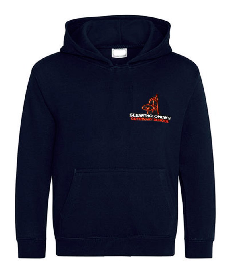 St Bartholomew's Primary School PE Hoodie With Logo-0