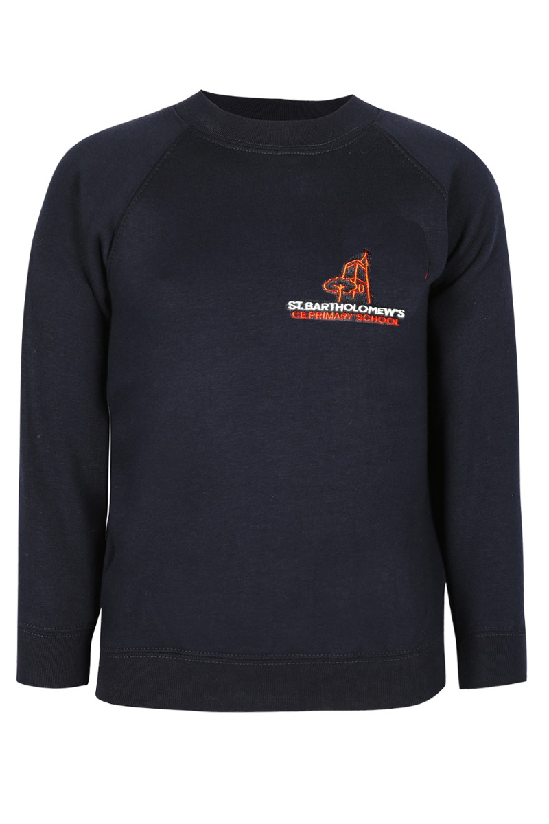 St Bartholomew's Primary School Sweatshirt With Logo-0