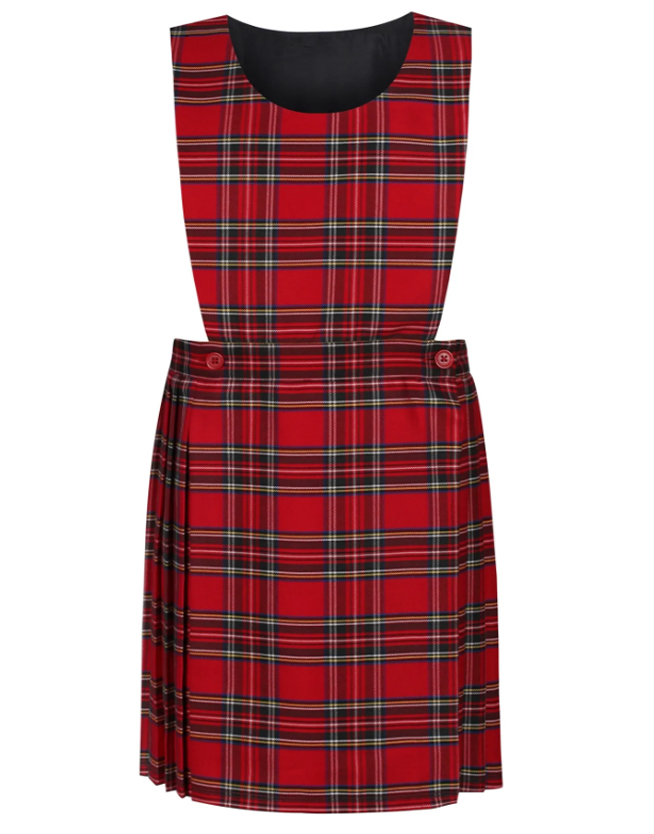 Eatock Primary School Tartan Pinafore-0