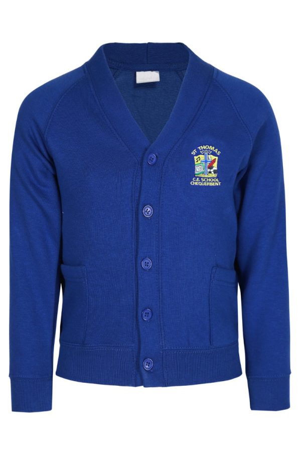 St Thomas Chequerbent CE Primary School Cardigan - Smart School Wear