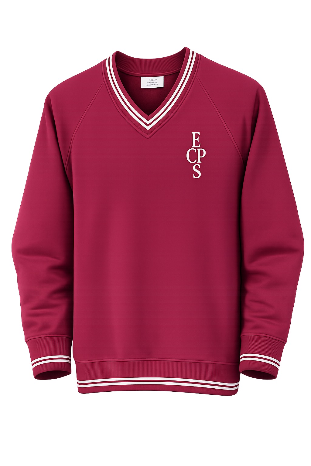 Egerton Primary School V Neck Sweatshirt With Logo