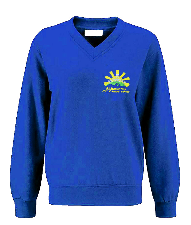 St Maxentius Primary School V-Neck Sweatshirt