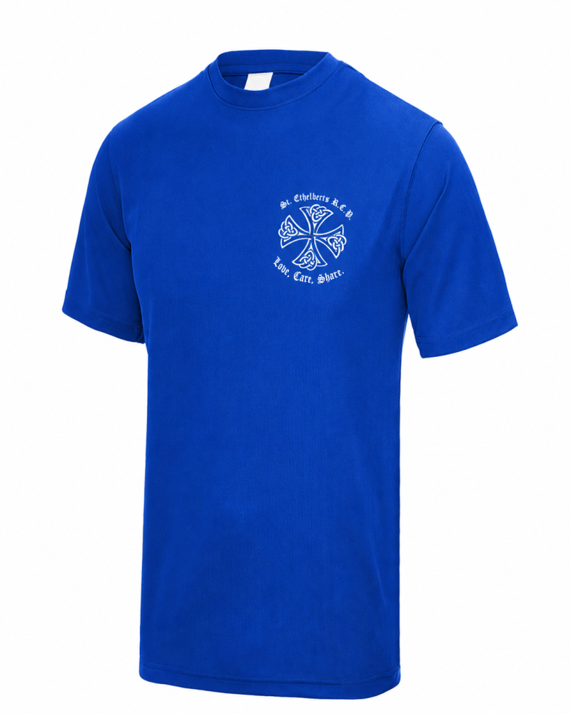 St Ethelbert's RC Primary PE T-Shirt with Logo