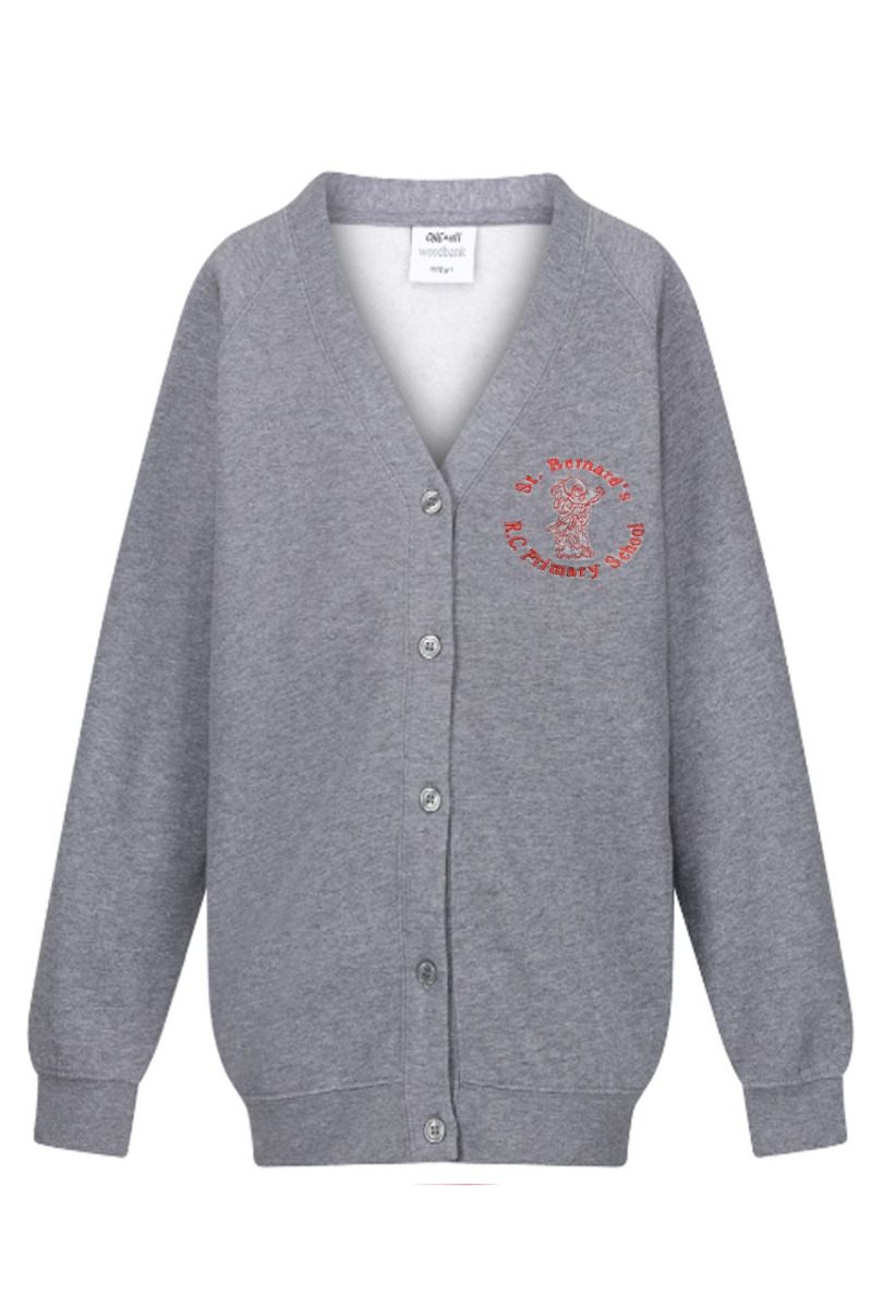 St Bernard's RC Primary School Logo Cardigan-0