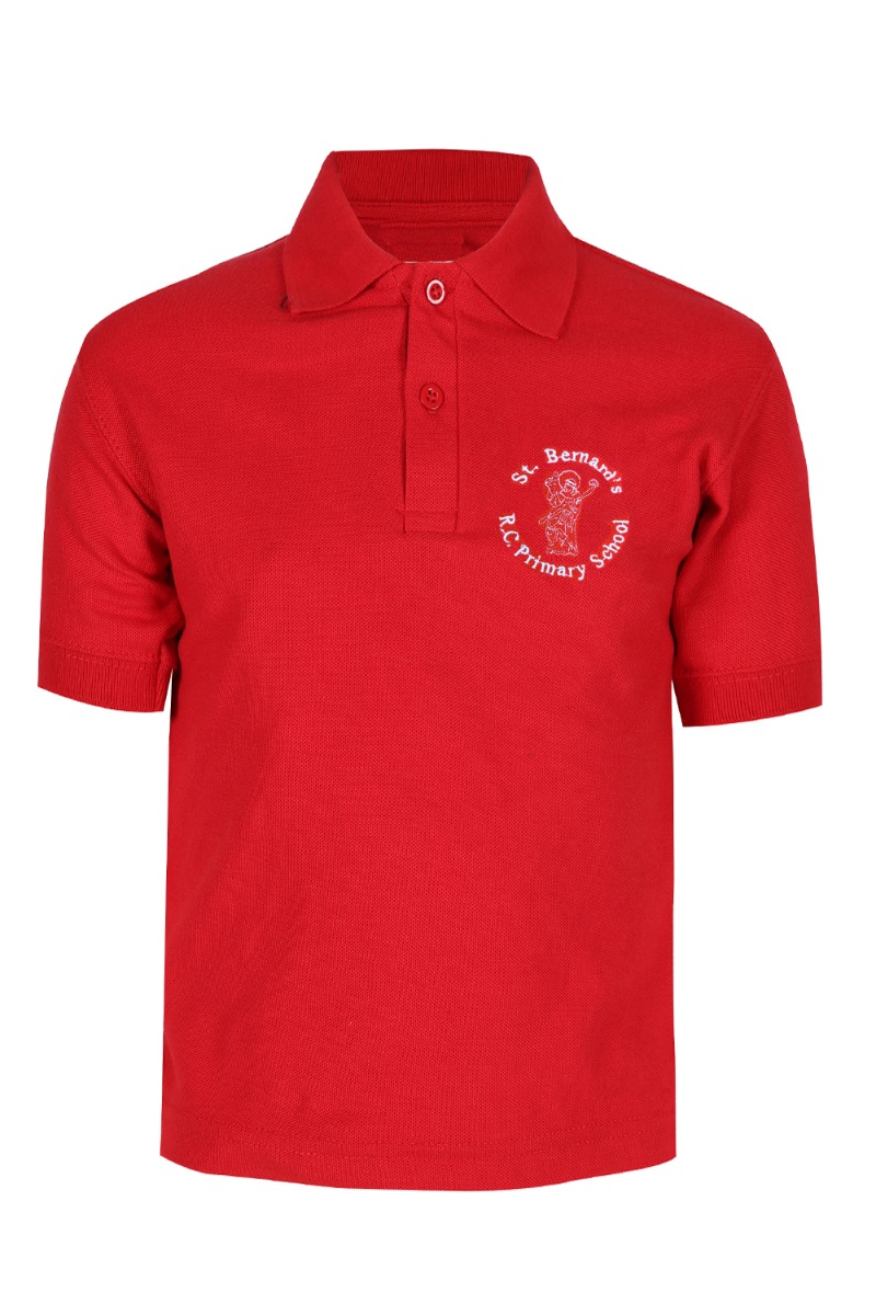St Bernard's RC Primary School Logo Polo Shirt