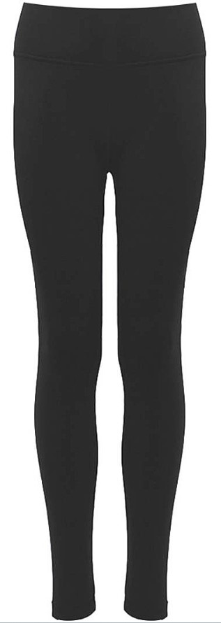 Girls Black Leggings -0