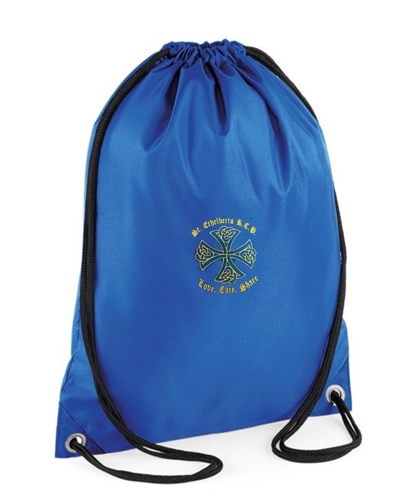 St Ethelbert's RC Primary PE Bag with Logo