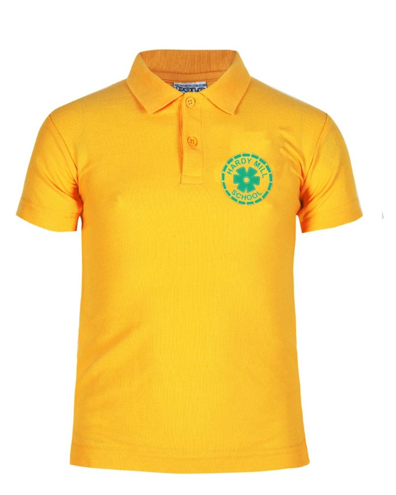 Hardy Mill Primary Gold Polo Shirt