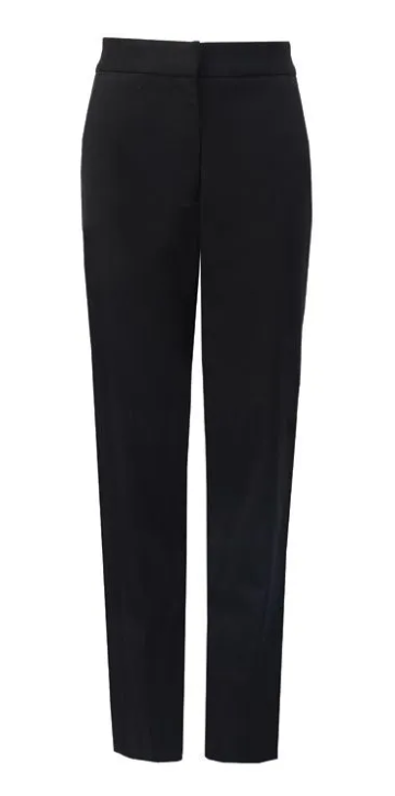 Girls One Button, Zip Fastening Tailored Trousers -0