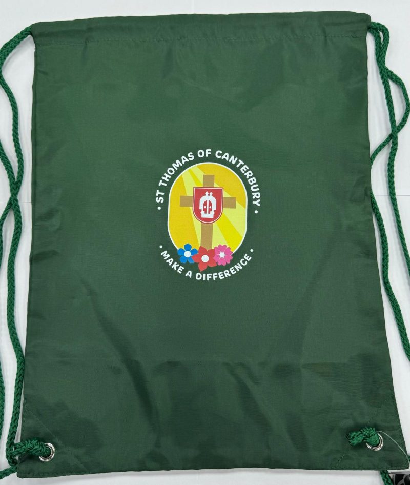St Thomas of Canterbury P.E bag with Logo