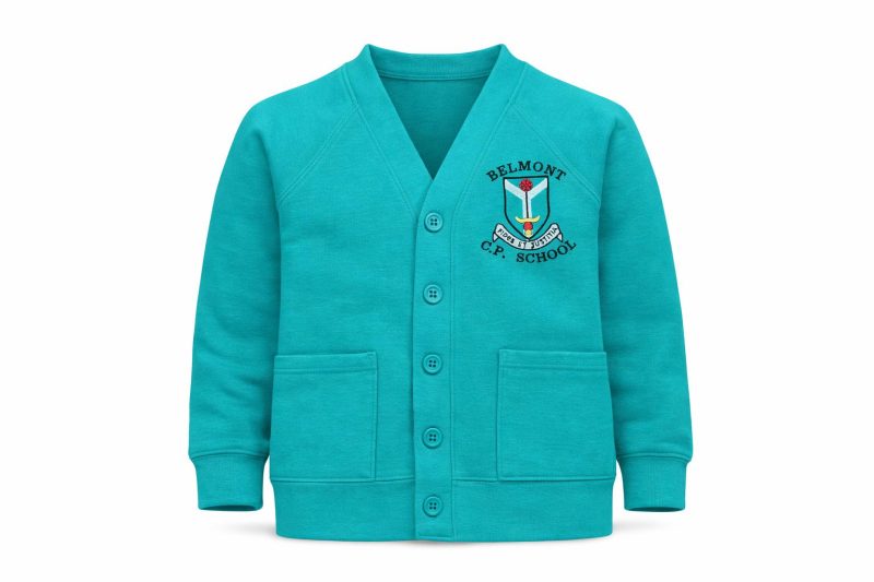 Belmont Primary Jade Cardigan
