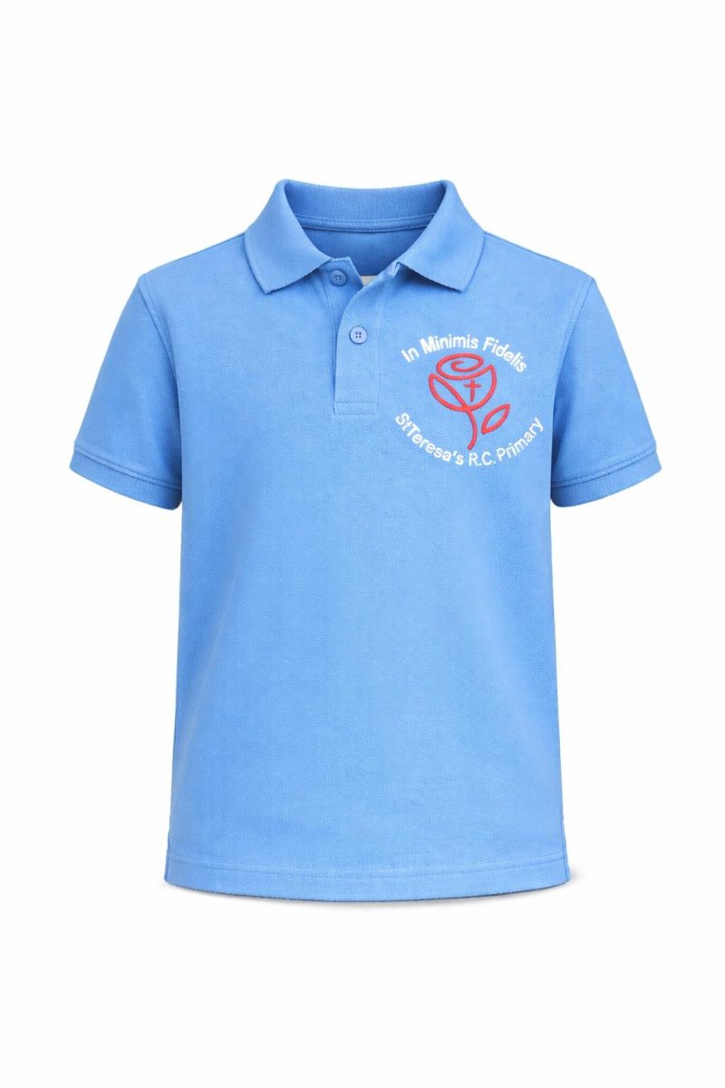 St Teresa's R.C. Sky Polo Shirt