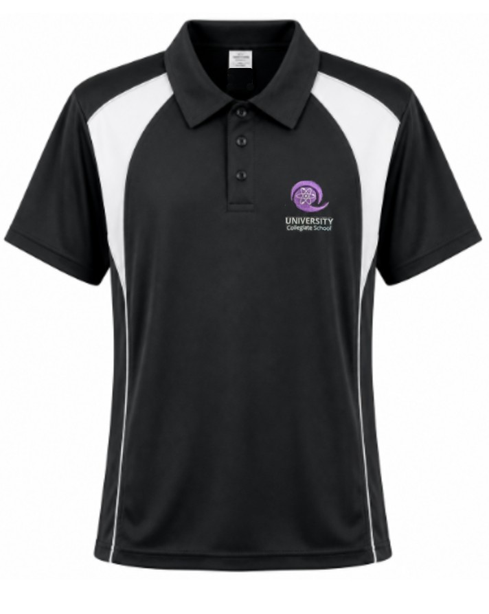 UCS Black PE Polo Shirt